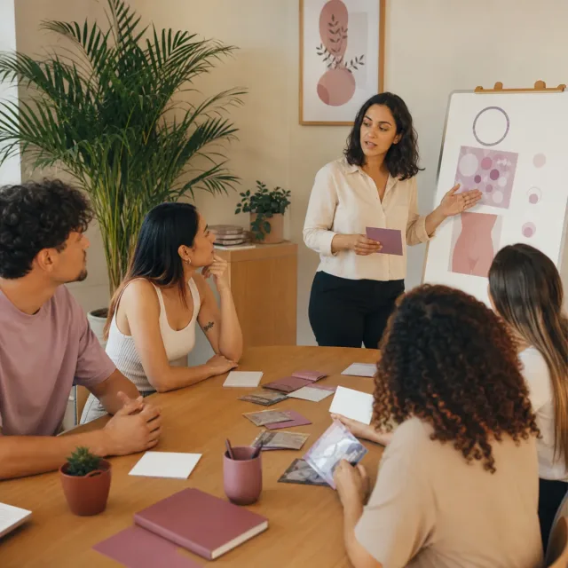 Personas adultas participan en un taller respetuoso de prevención y salud sexual