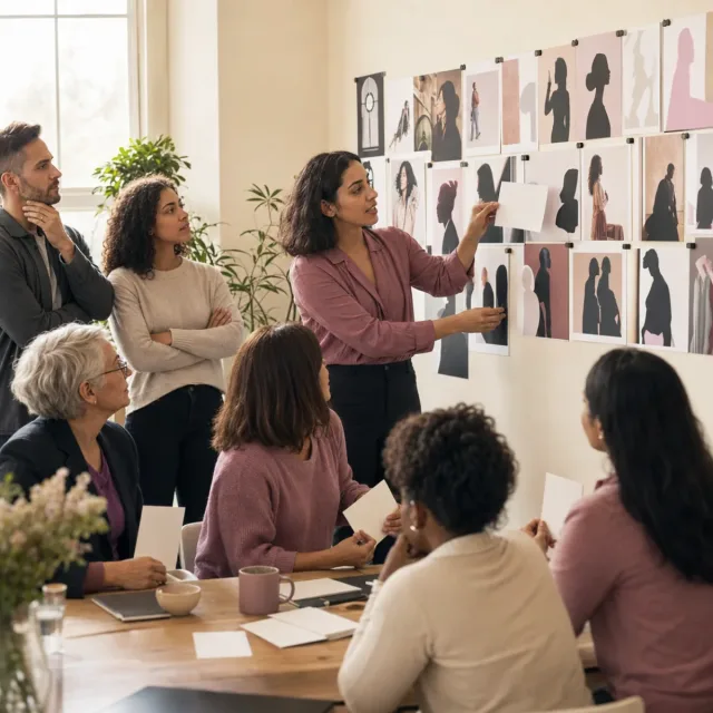 Taller de lectura crítica sobre estereotipos y representación de las mujeres en los medios