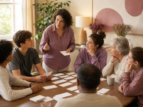 Taller intergeneracional sobre relaciones sanas, límites y respeto