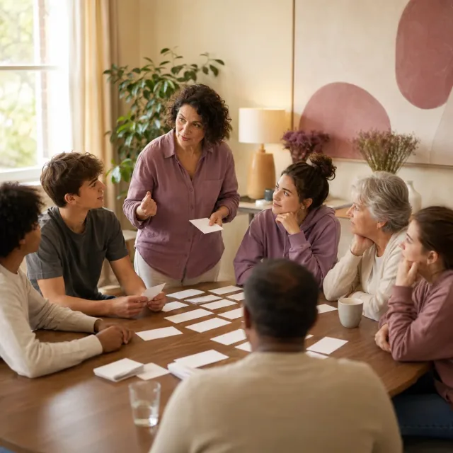 Taller intergeneracional sobre relaciones sanas, límites y respeto